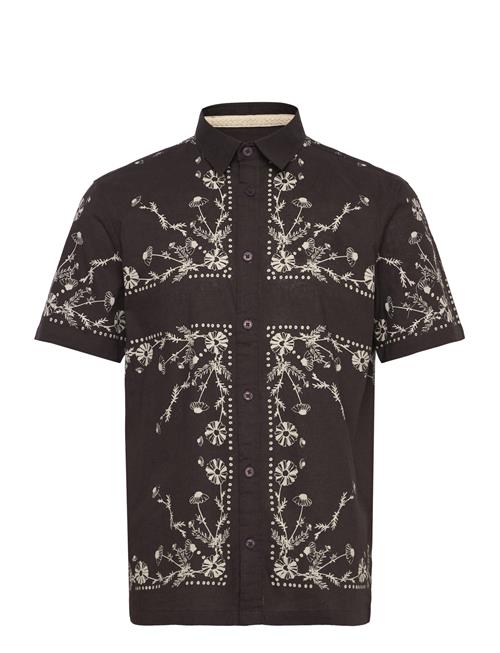 Anerkjendt | Theo Flower Print S/S Shirt | L