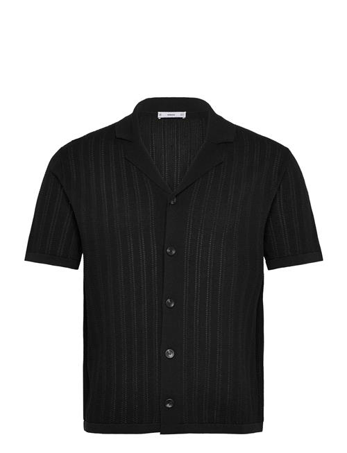 Mango | Knitted Shirt With Pointelle Detail | XL