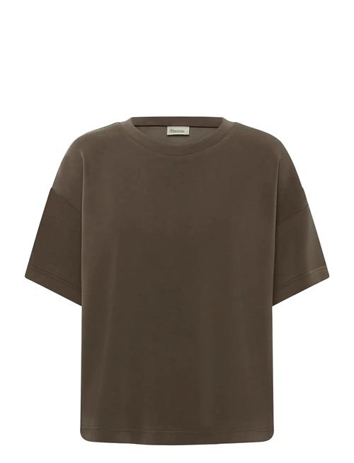My Essential Wardrobe | Hellemw Emb Boxy Tee | XL/XXL