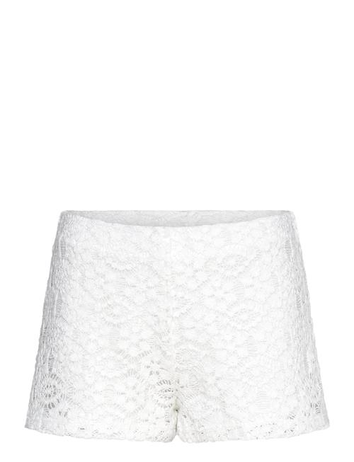 Mango | Crochet Straight-Fit Shorts | L