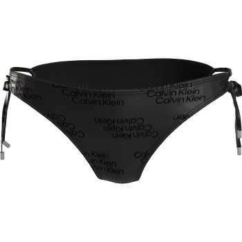 Calvin Klein Core Tonal Logo Tie Side Bikini Brief Sort X-Large Dame