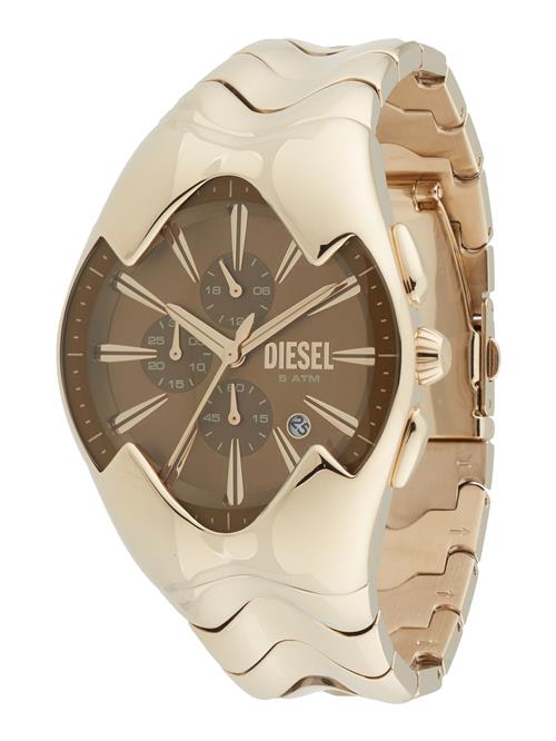 DIESEL Analogt ur 'Mercurial'  sepia / guld
