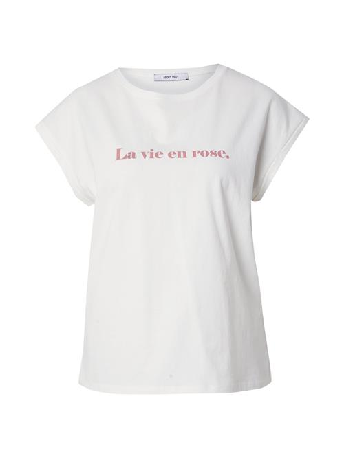 ABOUT YOU Shirts 'Valeria'  lyserød / hvid