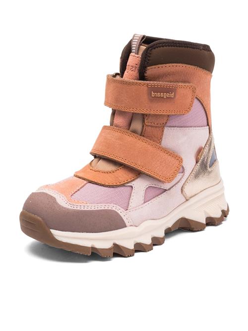 BISGAARD Snowboots 'Edon'  orange / lyserød / rosé