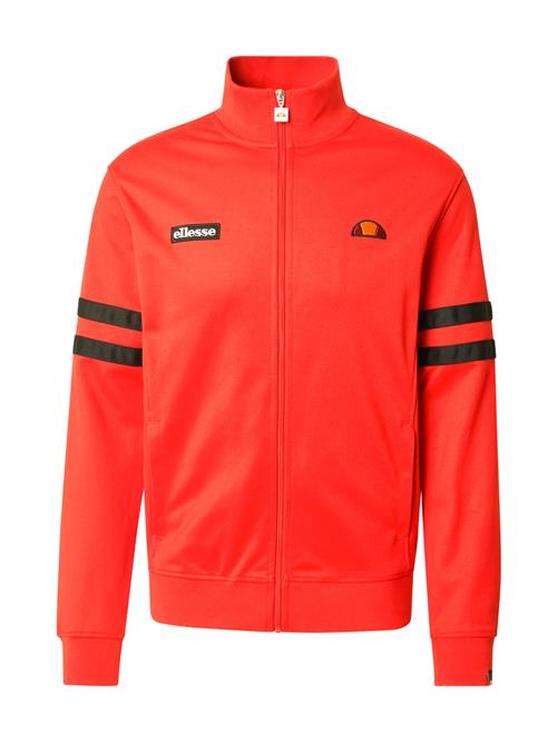ELLESSE Sweatjakke 'Roma Track'  rød / sort