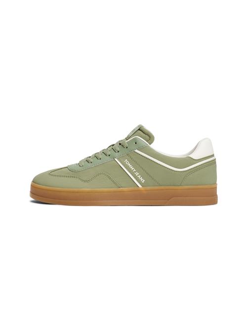 Tommy Jeans Sneaker low 'THE GREENWICH'  grøn / oliven / hvid