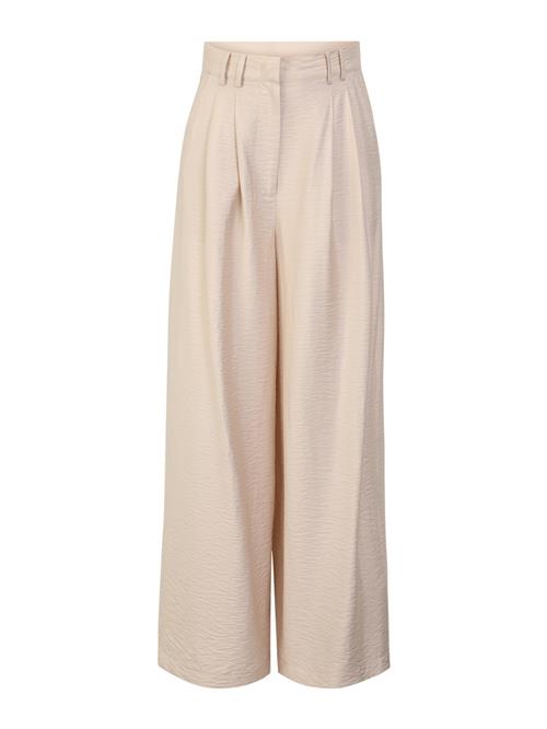 Guido Maria Kretschmer Women Bukser med lægfolder 'Finja'  greige