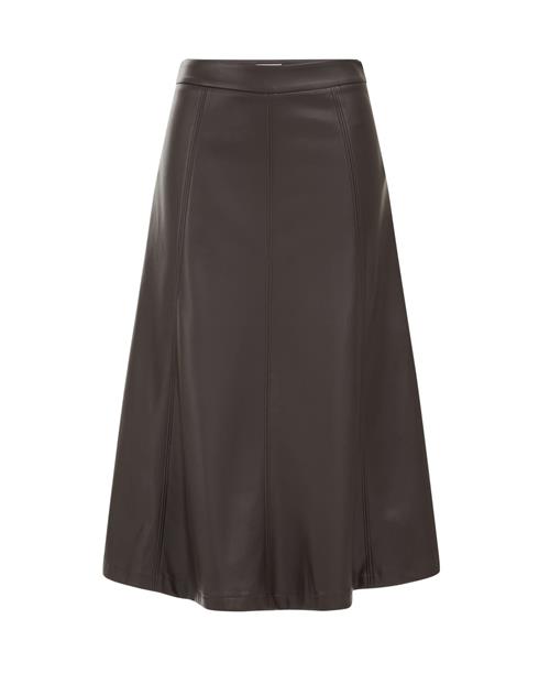 WE Fashion Nederdel  brun