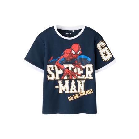 NAME IT T-shirt Manri Spider-Man Navy Blazer