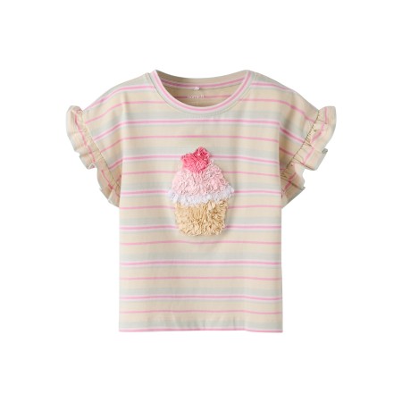 NAME IT T-shirt Jotrum Almond Milk