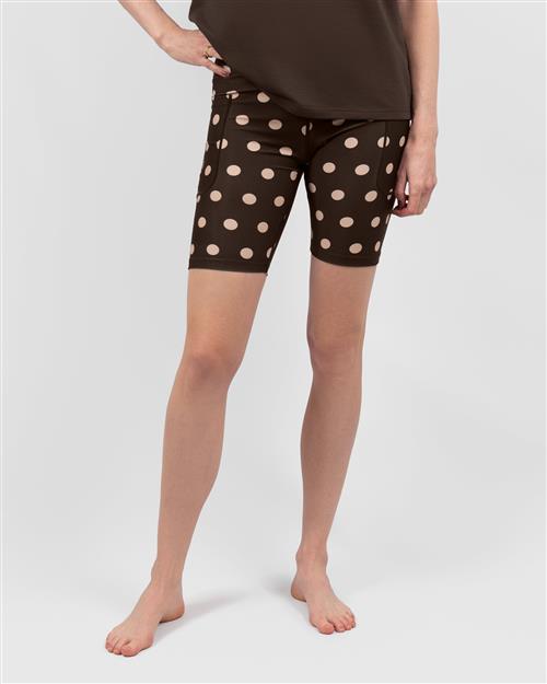 Signature Brown Dot Shorts