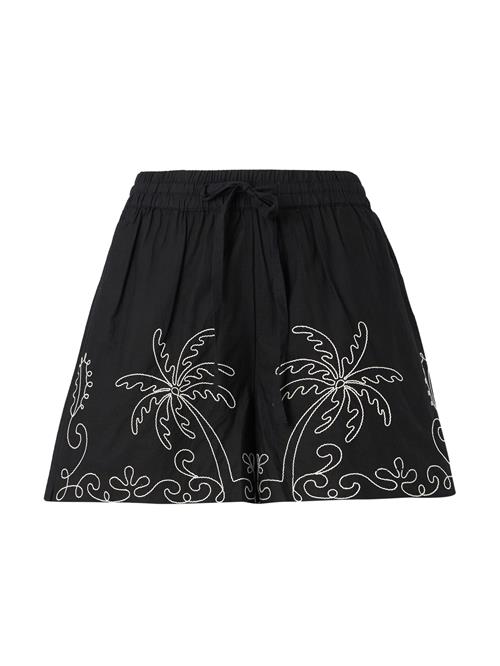 JDY Bukser 'JDYELIZA'  sort / hvid