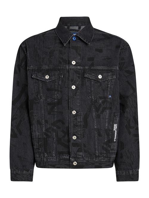 KARL LAGERFELD JEANS Overgangsjakke  sort / black denim