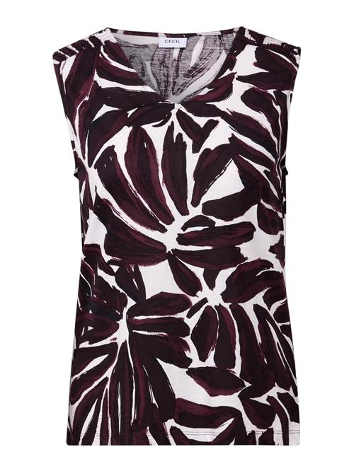 CECIL Overdel  bordeaux / vinrød / hvid