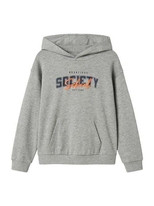 NAME IT Sweatshirt  navy / grå-meleret / orange