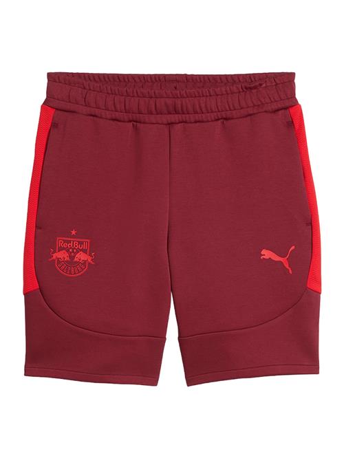 PUMA Sportsbukser 'Bull Salzburg Evostripe'  rød / mørkerød