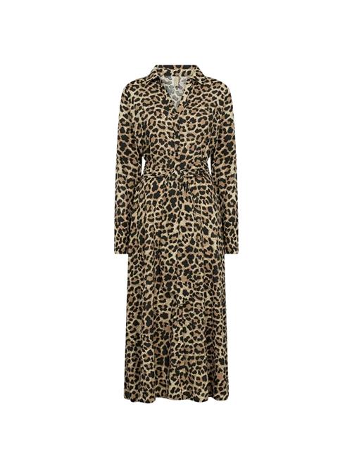 Soyaconcept Kjole 'Flavia 2'  beige / mørkebeige / sort