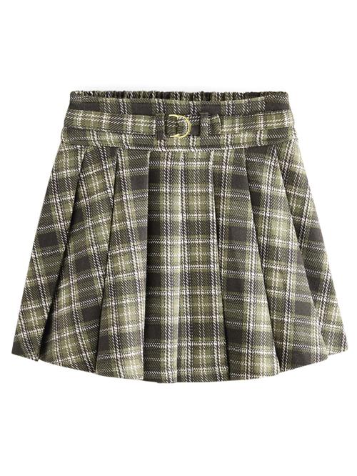 Next Nederdel  oliven / mørkegrøn / hvid