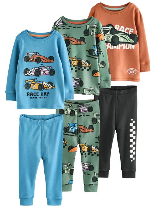 Next Nattøj  azur / jade / mandarin / sort