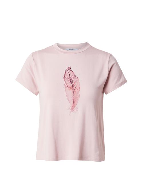 ABOUT YOU Shirts 'Antonie'  lyserød / gammelrosa / sort