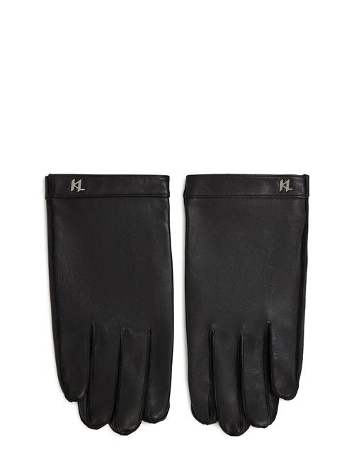 Karl Lagerfeld Fingerhandsker  sort