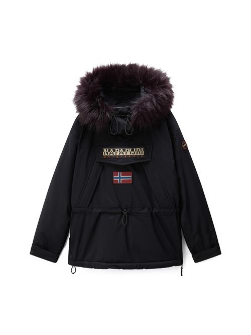 NAPAPIJRI Overgangsjakke 'Skidoo 2.0'  beige / choko / orange / sort