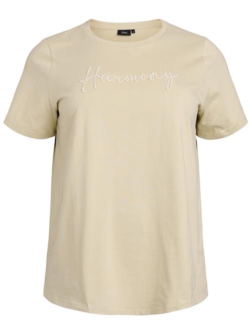 Zizzi Shirts 'Petra'  beige