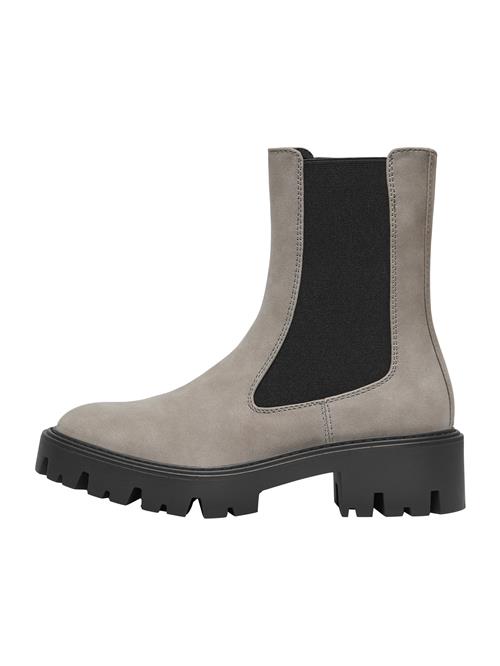 ONLY Chelsea Boots 'ONLBETTY'  greige / sort