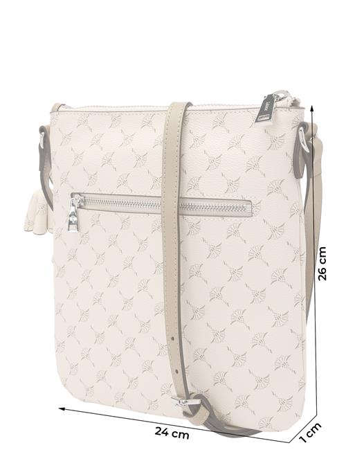 JOOP! Skuldertaske 'Flora 1.0 Dia'  kit / antracit / offwhite