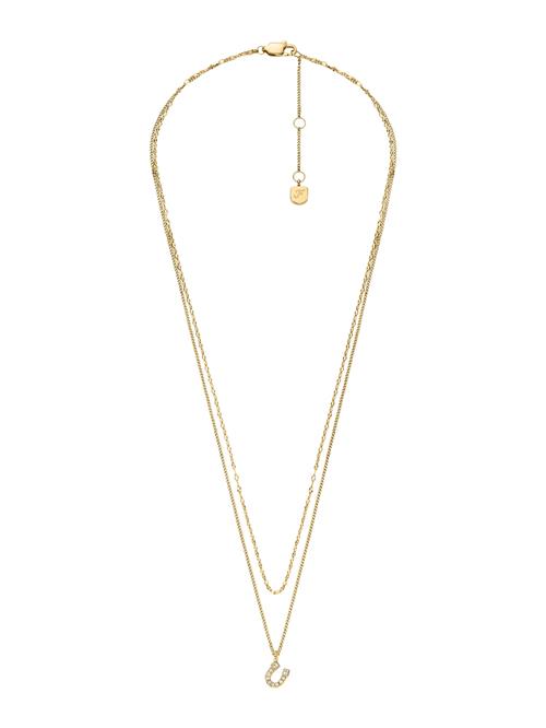 FOSSIL Kæde 'Sutton'  guld