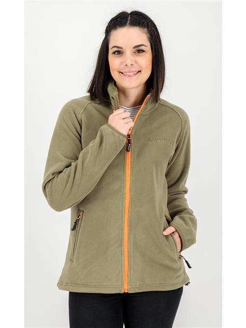 deproc Fleecejakke 'WAWA BAY'  oliven