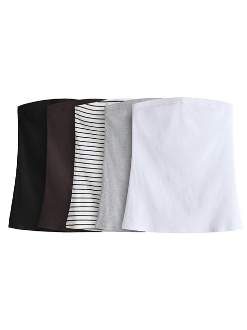 The Set Overdel  choko / lysegrå / sort / hvid