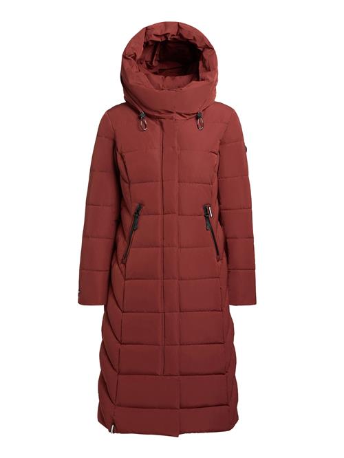 khujo Vinterfrakke 'Sensy'  mørkerød