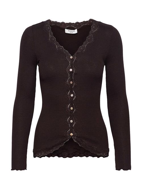 rosemunde Cardigan 'Babette'  mørkebrun