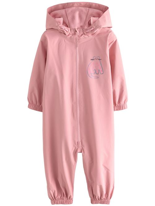 Next Overall  røgblå / lyserød