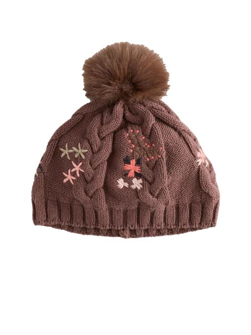 Next Hue  brun / pastelgrøn / gammelrosa / lys rød