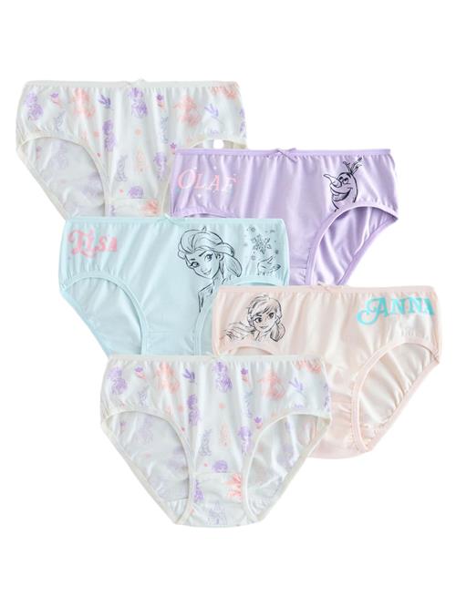 Next Underbukser 'Disney Frozen'  creme / turkis / pastelgrøn / lavendel / rosé