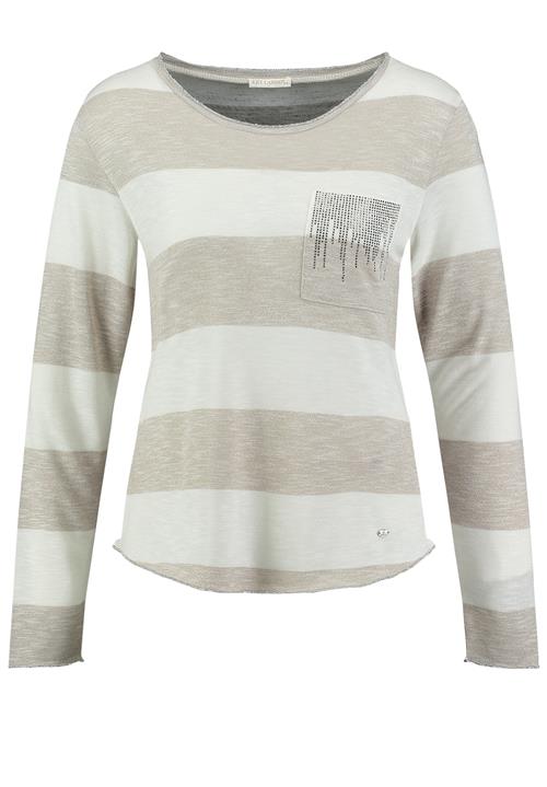 Key Largo Shirts 'Niagara'  beige / hvid