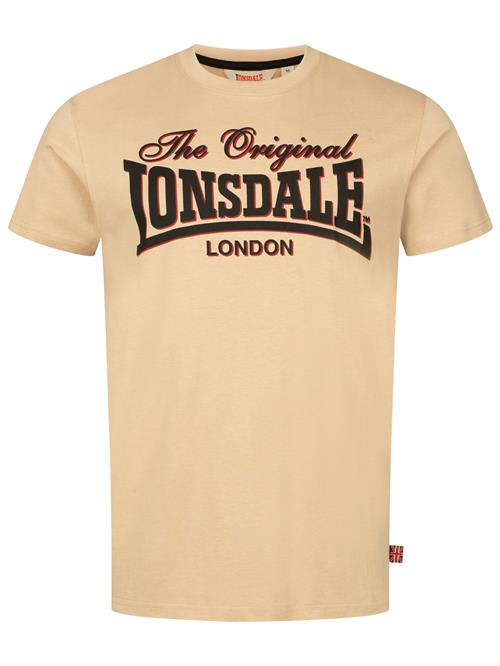LONSDALE Bluser & t-shirts 'Cotha'  sand / grenadine / sort