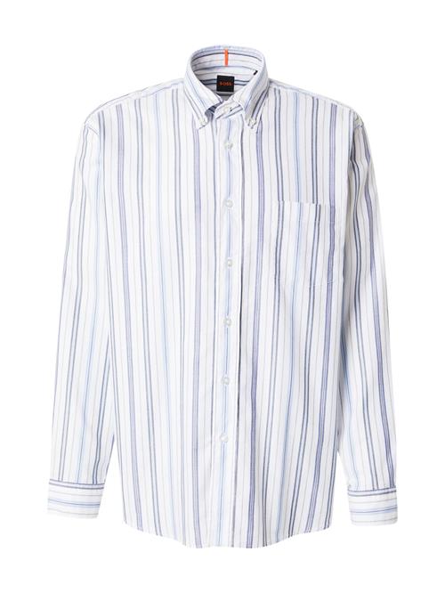 BOSS Skjorte 'Lambey_1'  navy / royalblå / lyseblå / hvid