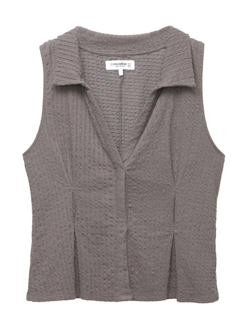 Pull&Bear Overdel  mudderfarvet