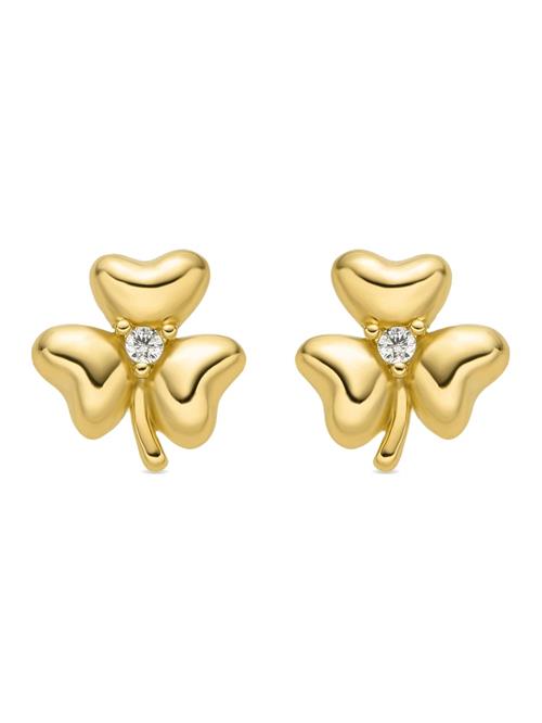 Luxenter Øreringe 'Furne'  hvid