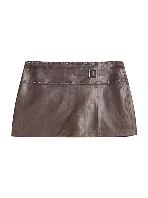 Bershka Nederdel  brun