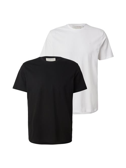 Calvin Klein Jeans Bluser & t-shirts 'CLASSIC'  sort / hvid