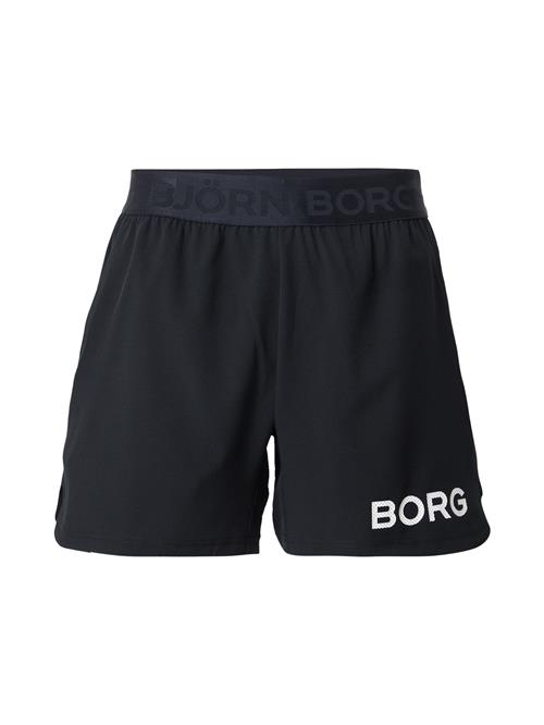 BJÖRN BORG Sportsbukser  sort / hvid