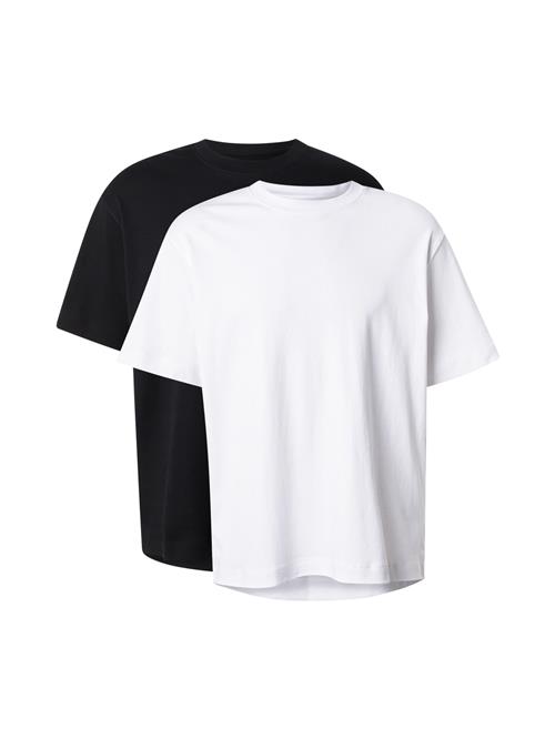 JACK & JONES Bluser & t-shirts 'JWHURBAN EDGE'  sort / hvid
