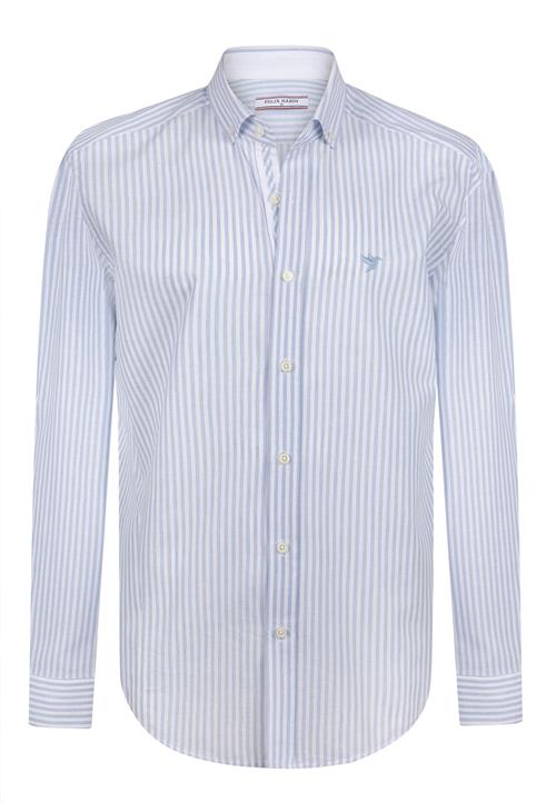 Felix Hardy Skjorte  lyseblå / naturhvid