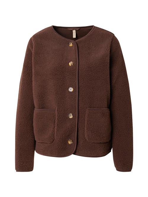 Soyaconcept Fleecejakke 'ONYX'  brun