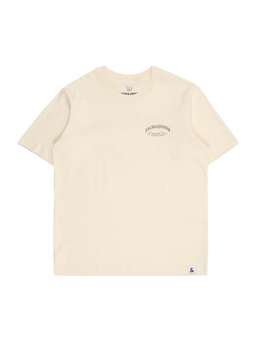 Jack & Jones Junior Shirts  mørkeorange / uldhvid