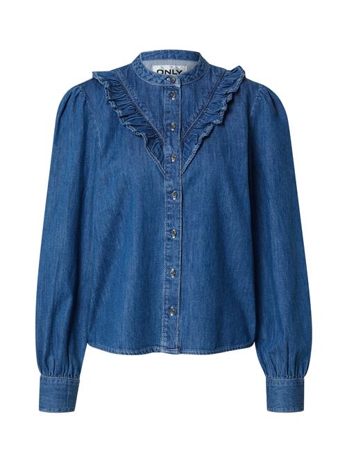 ONLY Bluse 'ONLDasha-Sevigny'  blue denim